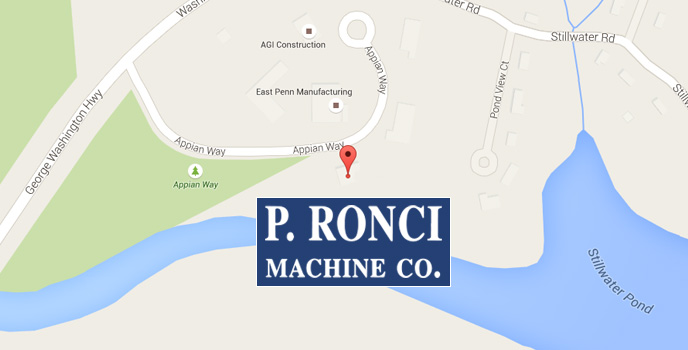 P. Ronci Machine Co. Smithfield, RI